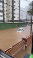 Chuva deixa pessoas ilhadas em academia e causa estragos na região Pituba/Itaigara; Veja vídeos