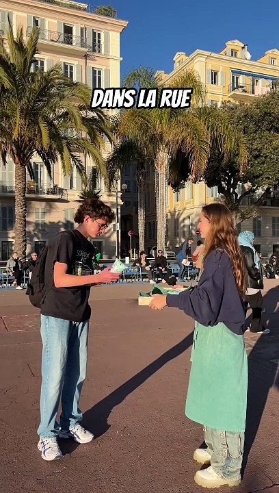 On est venu sur la promenade des anglais vous faire déguster des galettes.