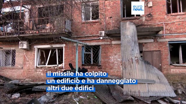 Guerra in Ucraina, un missile russo uccide almeno una persona e ne ferisce 12 a Poltava