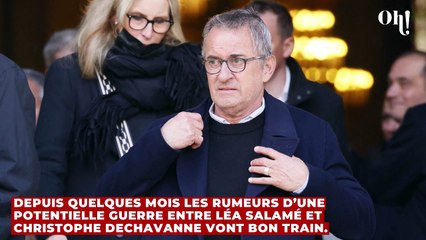 Christophe Dechavanne revient sur sa relation avec Léa Salamé, "Pour tous ceux que ça intéresse..."