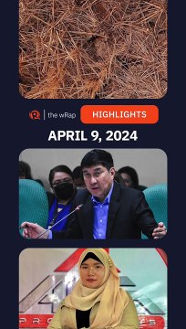 Today’s headlines: Drought in Negros, Raffy Tulfo, Shaira Moro singer | The wRap | April 9, 2024