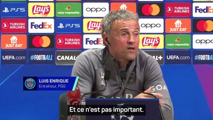 Luis Enrique : "Personne ne considère que le Barça est faible"