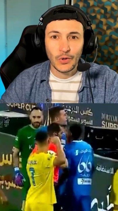 ❌ Ronaldo proche de frapper l’arbitre après un carton rouge ! #cristianoronaldo #ronaldo #cr7 #alnassr #alhilal