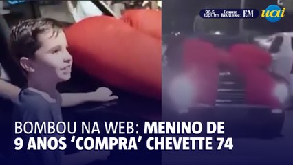 Menino de 9 Anos Surpreende ao ‘Comprar’ Chevette 74 🚗