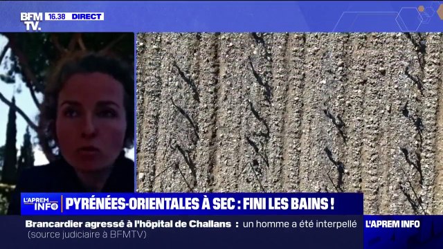 Le tourisme et les loisirs prennent leur part : Aude Vivès (vice-présidente des Pyrénées-Orientales) évoque la charte signée par les hôtels-restaurants de son département pour réduire la consommation d'eau