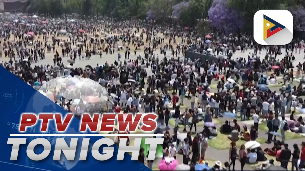 People from various parts of the world witnessed total solar eclipse