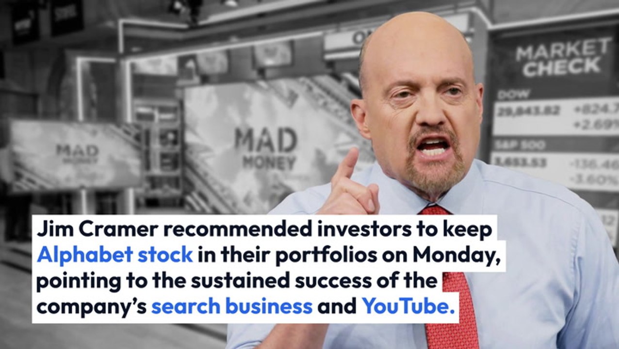 Jim Cramer Pumps The Brakes On Alphabet Sell-Off: 'It's Just Got Too Much Going For It'