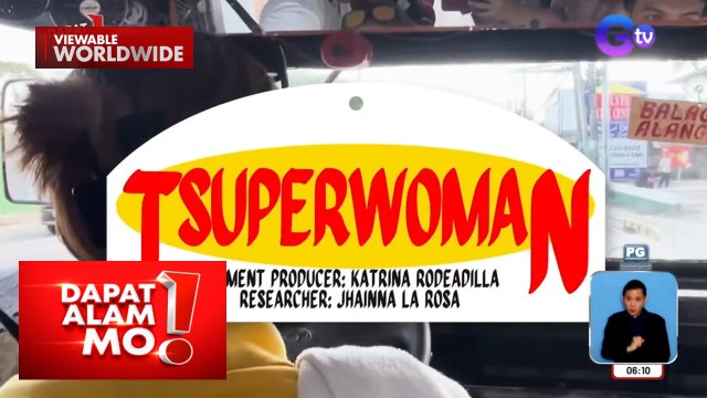 21-anyos na dalaga sa Batangas, estudyante sa umaga, tsuper sa hapon! | Dapat Alam Mo!