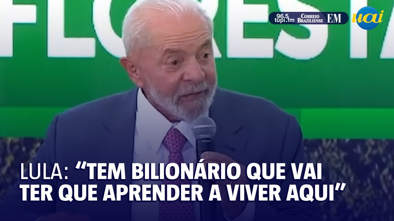 Lula manda recado para Musk: "tem bilionário fazendo foguete, mas precisa aprender viver aqui'
