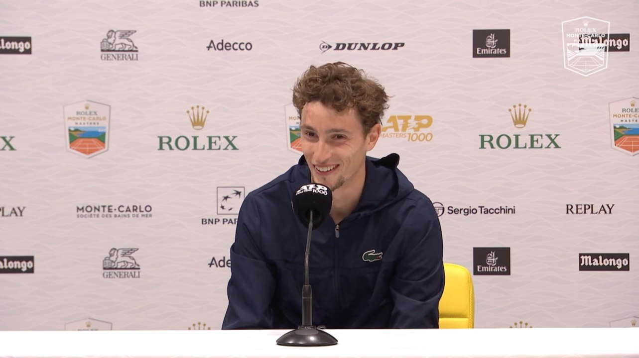 Tennis - Monte-Carlo 2024 - Ugo Humbert partant pour les JO de Paris 2024 : "J'ai dit à Paul-Henri Mathieu que j'aimerais bien jouer le double mais avec qui ?"