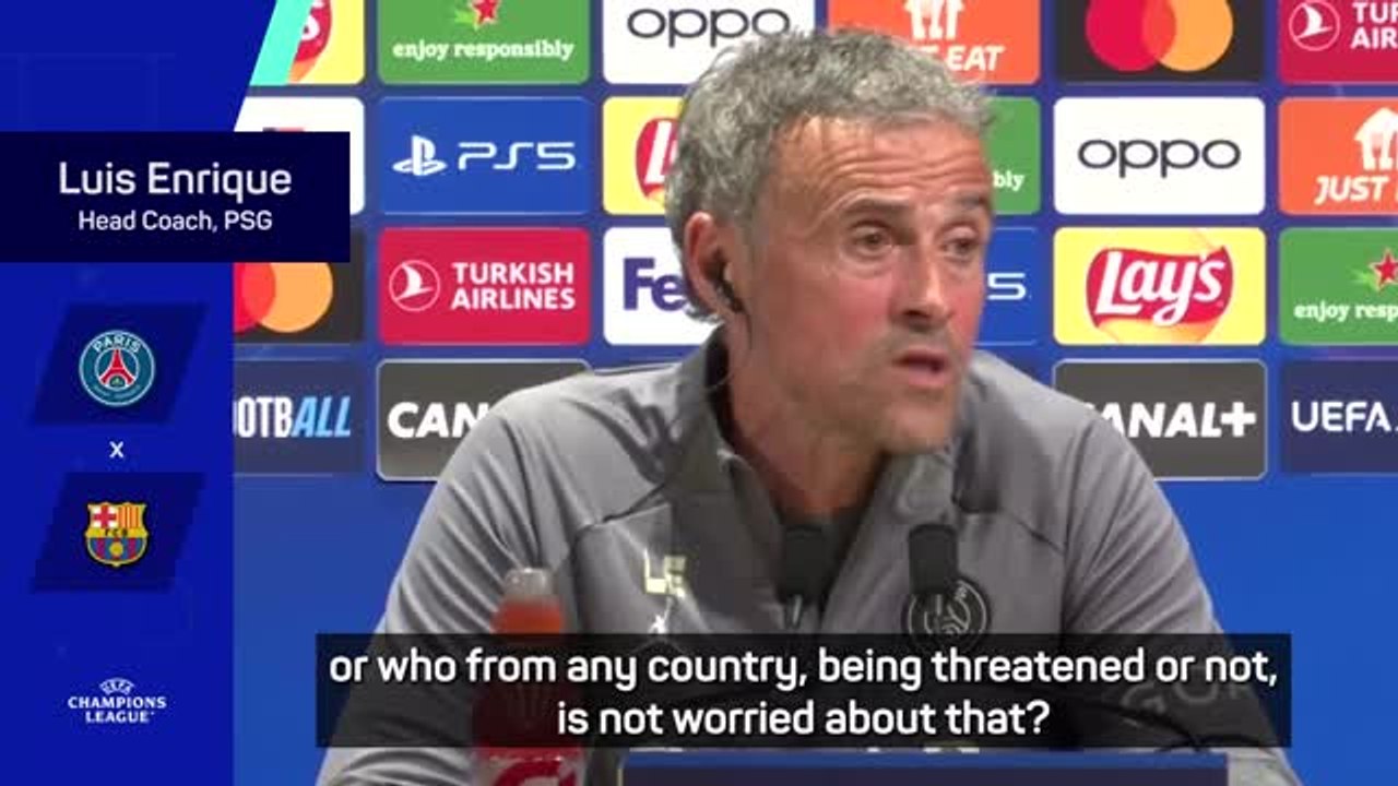 Enrique and Danilo concerned by terror threats