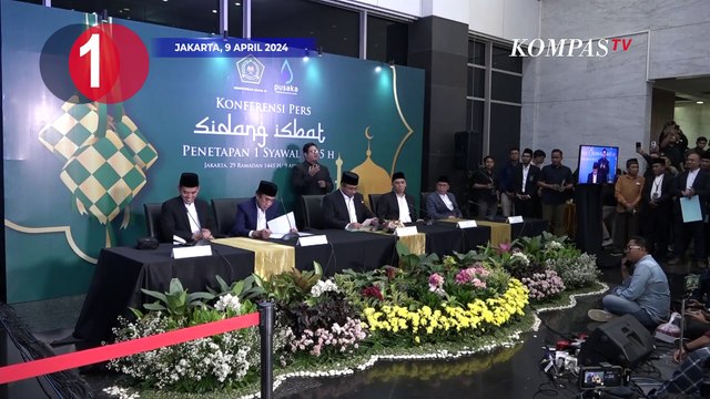 [TOP 3 NEWS] Sidang Isbat 1 Syawal 1445 H, Babe Cabita Meninggal, Idulfitri Naqsyabandiyah