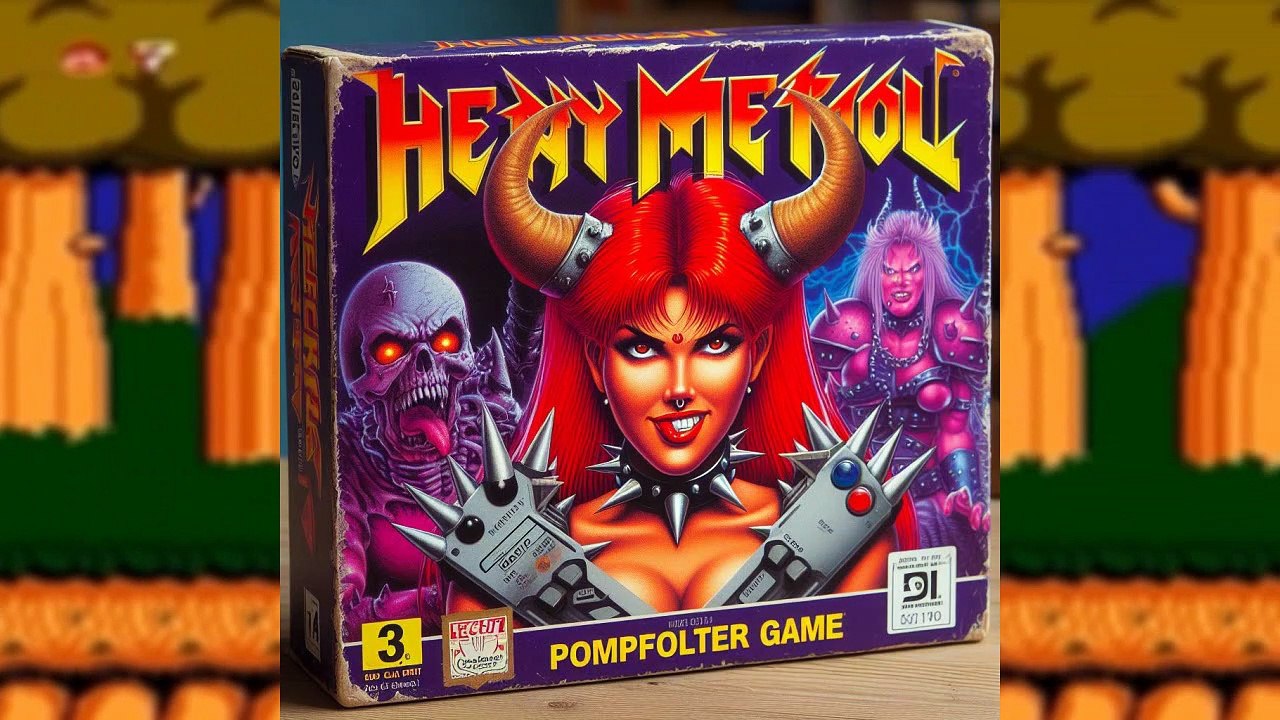 Redhead with Horns Computer Game Trailer