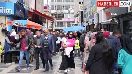 Iğdır'da Bayram Alışverişi Yoğunluğu