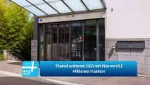 Thalwil schliesst 2023 mit Plus von 8,5 Millionen Franken