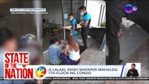 4-anyos na lalaki, patay matapos mahulog mula sa 27th floor ng condo | SONA