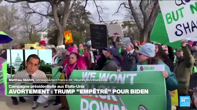 Avortement aux Etats-Unis : Avec l'immigration, c'est l'autre grand sujet de la campagne présidentielle