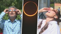 Energía extraña, depresión y sueño: así vivieron los famosos el eclipse solar