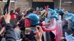 شاهد: شرطة إيطاليا تفرق مظاهرة داعمة للفلسطينيين بالهراوات والرصاص المطاطي