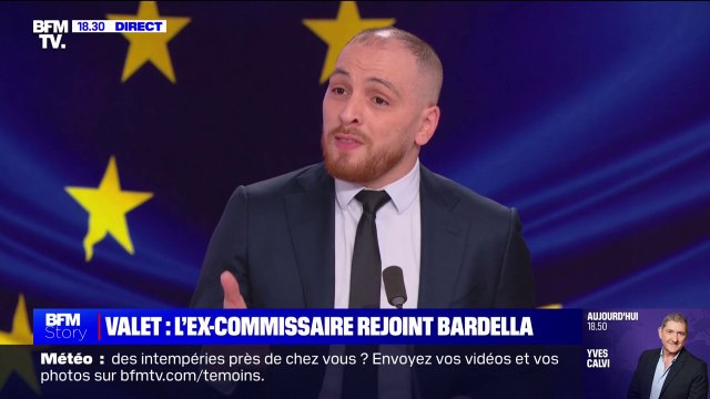 Matthieu Valet (candidat RN aux élections européennes et ancien commissaire): J'espère que le 9 juin, tous les policiers et les gendarmes voteront pour la liste portée par Jordan Bardella