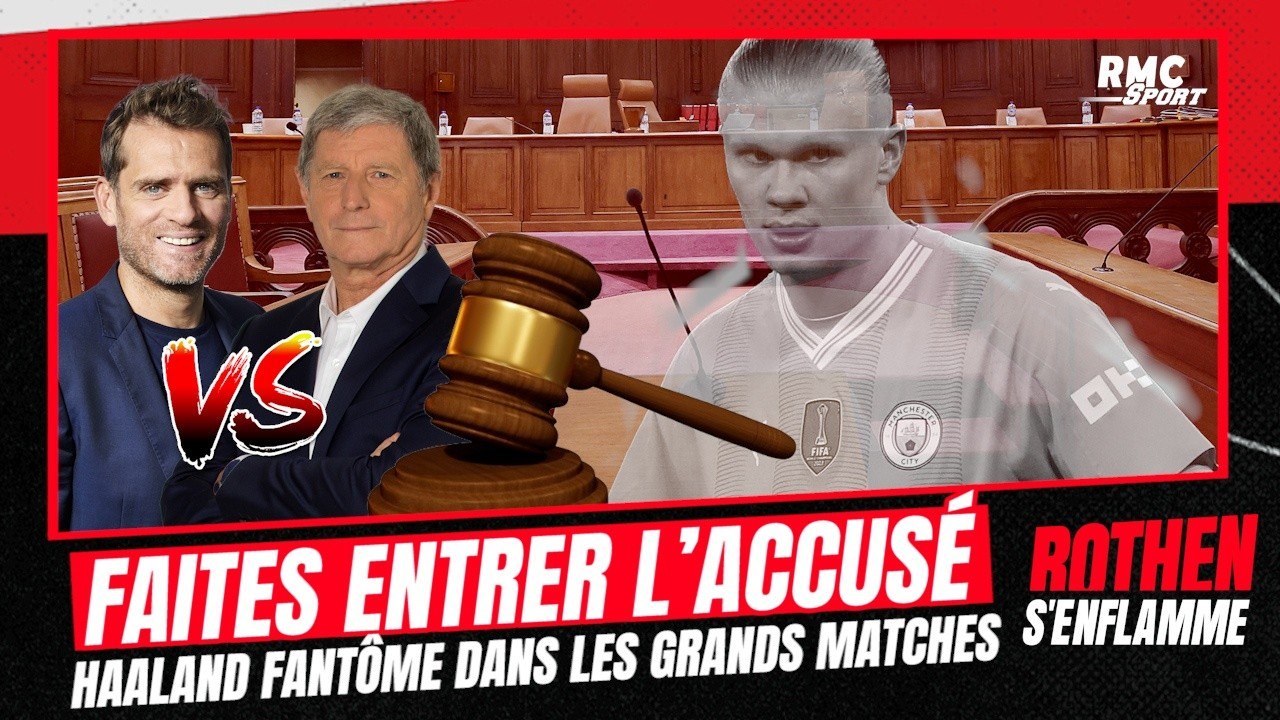 Faites entrer l'accusé : Haaland accusé d'être "un fantôme" dans les grands matchs
