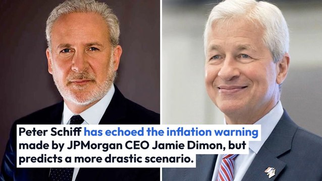 Peter Schiff Sees Jamie Dimon's Inflation Warning As 'Sugar Coating,' Predicts Graver Crisis