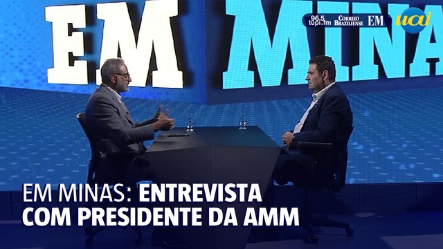 EM Minas recebe Marcos Vinicius da Silva Bizarro, presidente da Associação Mineira de Municípios