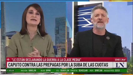 El cruce entre María Laura Santillán y Luis Novaresio en vivo