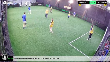 But de Louan PERRAUDEAU - LECLERC ST GILLES