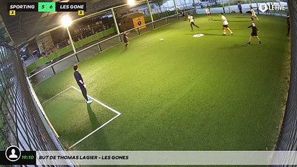 But de Thomas LAGIER - LES GONES