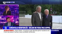 Alain Delon sous curatelle renforcée: l'acteur ne fera pas appel de la décision