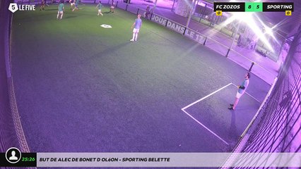 But de Alec de Bonet d'Oléon - SPORTING BELETTE