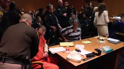 Padres de tirador sentenciados