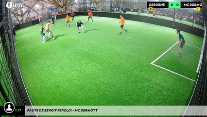 Faute de Benoit FEROLDI - MC DERMOTT