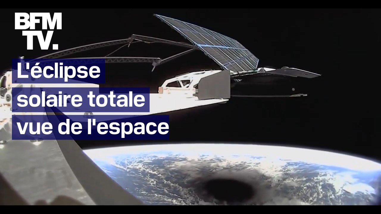 Les images de l'éclipse solaire totale vue de l...