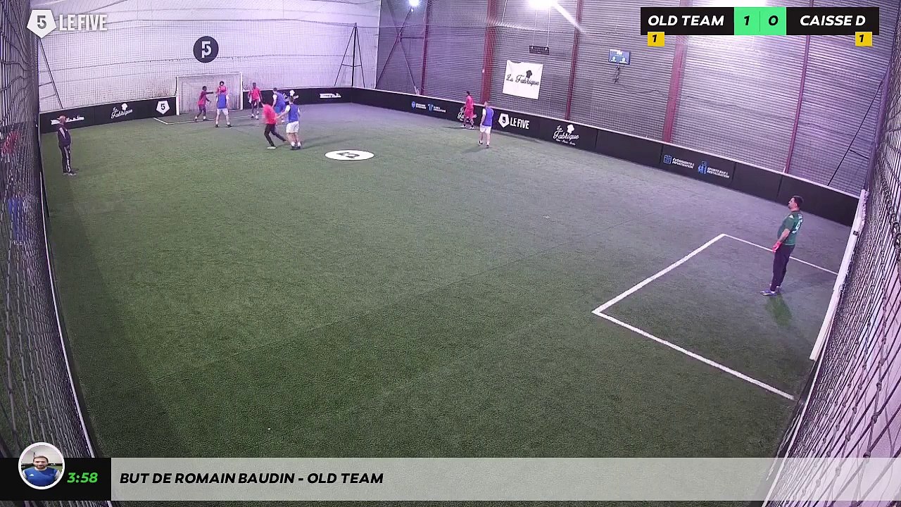 But de Romain Baudin - OLD TEAM