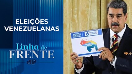 Maduro aparece 13 vezes no cartão eleitoral | LINHA DE FRENTE