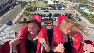 Girls Freaking Out  | Funny Slingshot Ride Compilation 2023