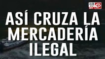 Así cruza la mercadería ilegal en la triple frontera