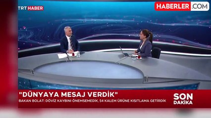 Bakan Bolat: Dünyada İsrail'e ambargo uygulayan ilk ülke Türkiye oldu