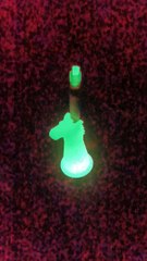 Habanero Unicorn glowing in the dark