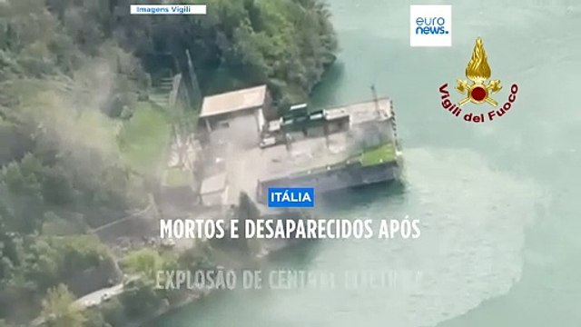 Bolonha: explosão em central hidroelétrica da bacia de Suviana faz três mortos e quatro desaparecido