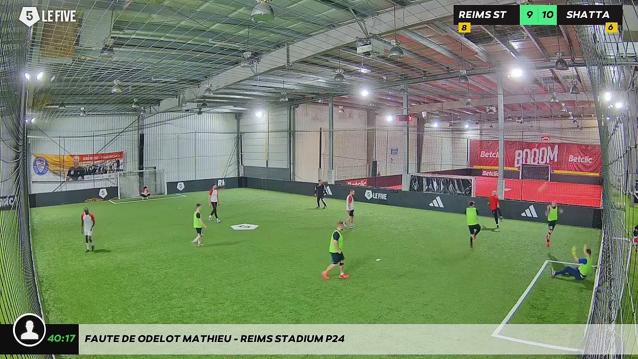 Faute de odelot mathieu - Reims stadium p24