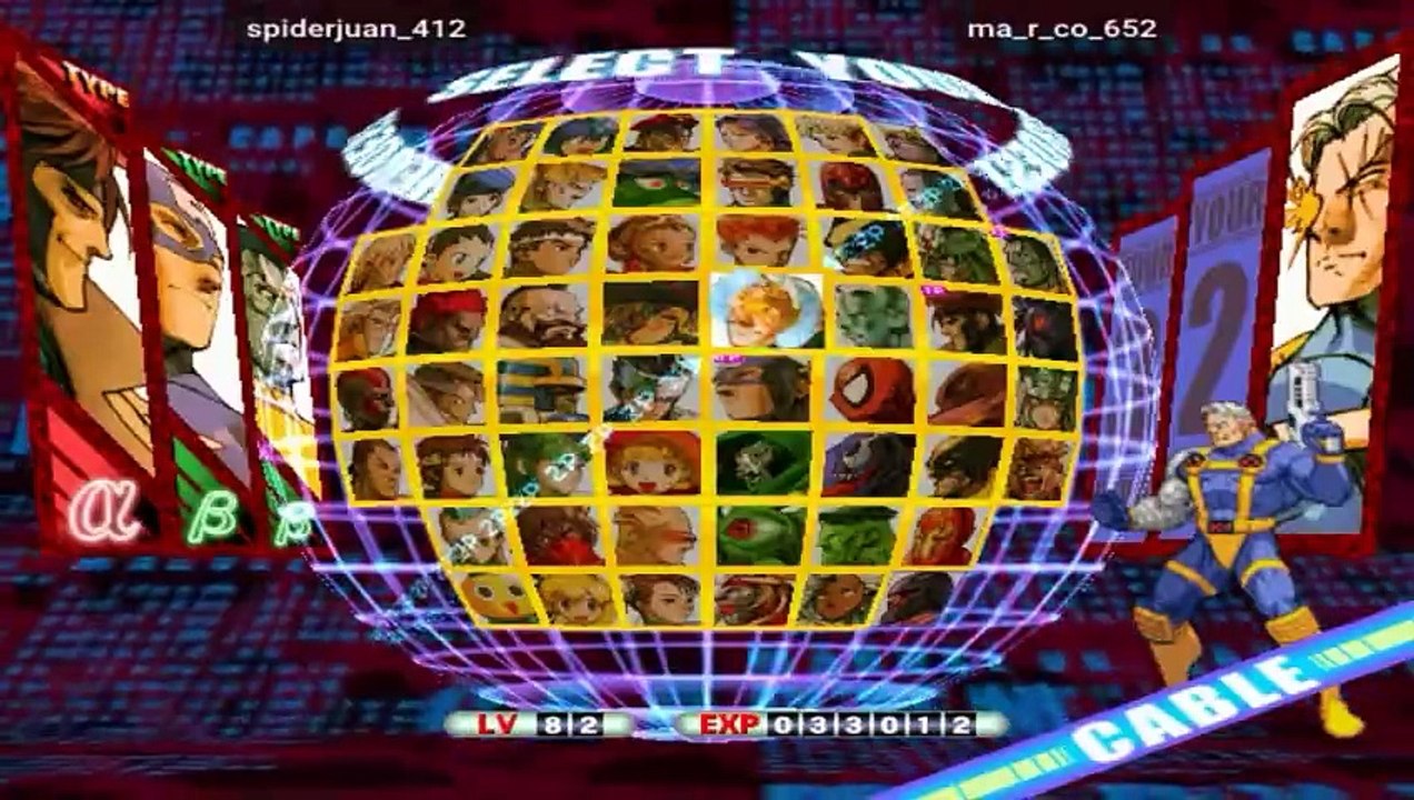 Marvel vs Capcom 2_ New Age of Heroes - spiderjuan_412 vs ma_r_co_652