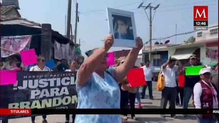 Piden justicia por Brandon; fue asesinado por policías en Veracruz