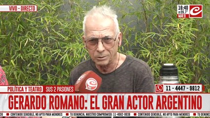 Gerardo Romano: "Ahora nos dicen que no tenemos que tener ahorros"