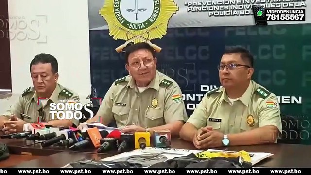 POLICÍA PRESENTA A DOS DELINCUENTES AUTORES DE UN ATRACO A DOS CENSISTAs