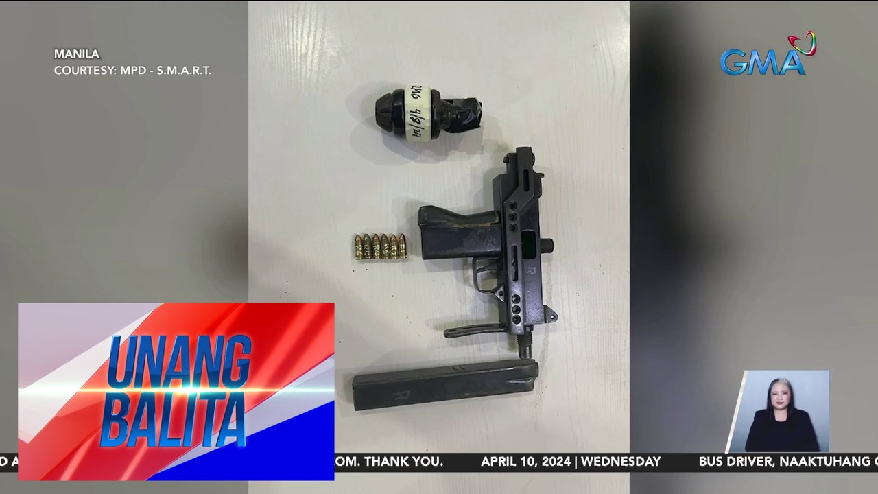 Lalaking nanutok umano ng baril, arestado; mga baril at granada, nasabat sa kaniyang bahay | UB
