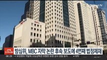 방심위, MBC 자막 논란 후속 보도에 4번째 법정제재