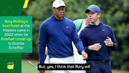 Woods tips a 'flattered' McIlroy to win the Masters